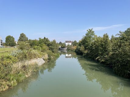 Marchfeldkanal am Wiener Stadtrand