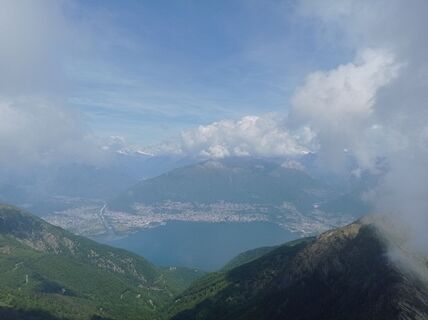 Foto von Aner entlang der Tour