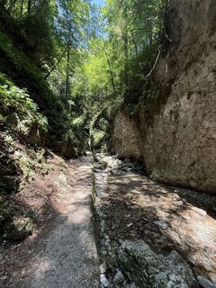 Photo de Nicola Ronchetti le long du parcours