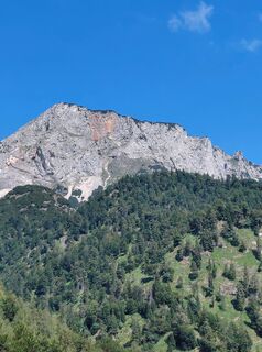 Photo de Susanne le long du parcours