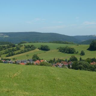 Blick auf Unterhain