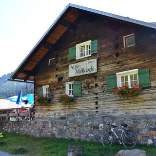Hütte Melköde