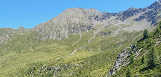 Foto von Steffen Evi Sacher entlang der Tour