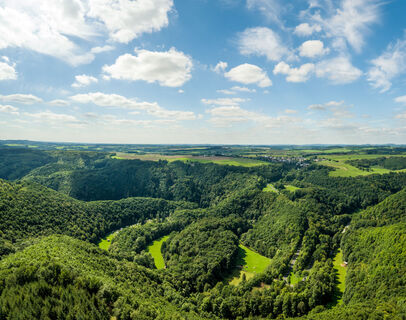 Ausblick in die Eifel von der Achterhöhe