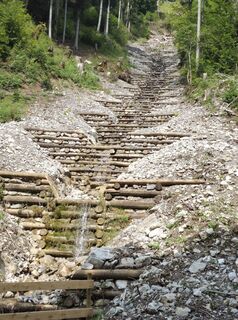 Foto de Uschi Bereuter a lo largo del recorrido