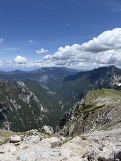 Foto von Vid Klemenčič entlang der Tour
