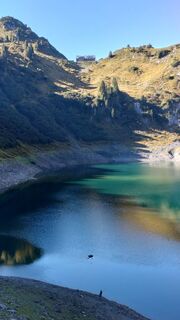 Fotografia z Johanna Stieger na trase