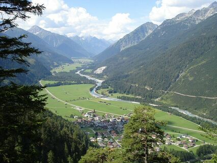 Blick ins obere Lechtal