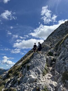 Foto von Julian Daum entlang der Tour