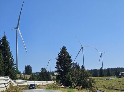 Foto von Franz Russ entlang der Tour