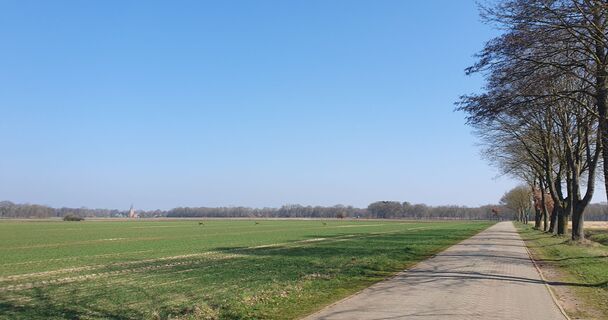 Zdjęcie z Margje Wolthuizen wzdłuż trasy