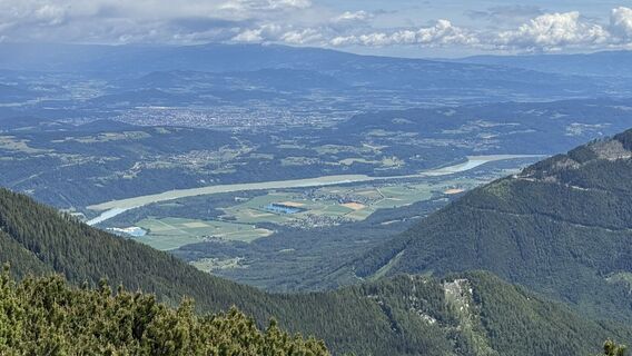 Photo de Brigitta Jencski le long du parcours