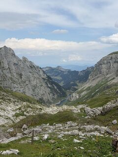 Foto von Josh entlang der Tour