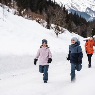 Winterwandern im Schwarzleotal