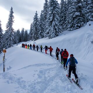 Skitourenlehrpfad