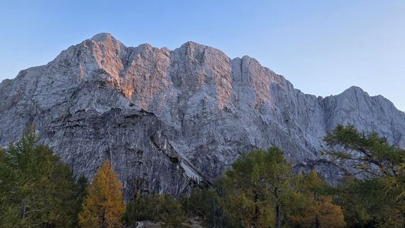 Photo de Klementina Gartner le long du parcours