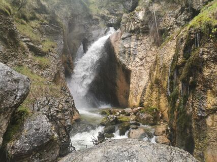 Wasserfall am Weg zur Zimitzalm