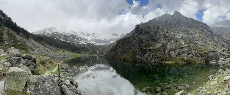 Photo de Elie Duffas le long du parcours