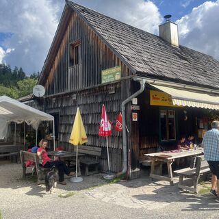 Photo de Nicole Muck le long du parcours