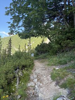 Foto de Emma Valekova a lo largo del recorrido