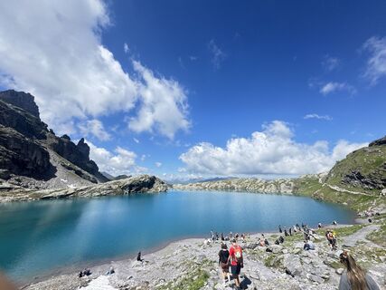 Foto von Fabian Wüthrich entlang der Tour