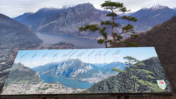 Foto de Stefano Fabi a lo largo del recorrido