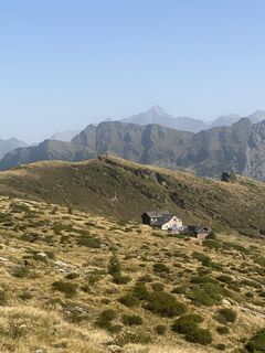 Photo de Cinzia le long du parcours