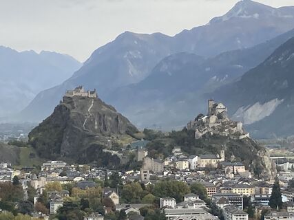 Photo de Heinrich Mocellini le long du parcours
