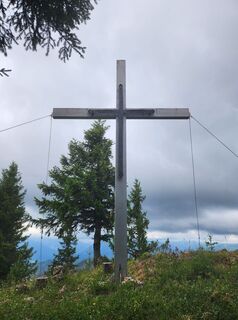 Foto von Petra Riegler entlang der Tour