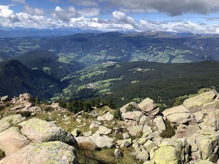 Foto von “Jerry” Brunetti entlang der Tour