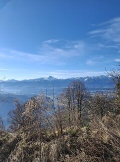 Foto von Samuel entlang der Tour