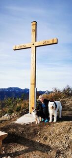 Foto von Klaus Lehner entlang der Tour