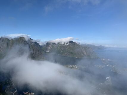 Foto von Toni Lerda entlang der Tour