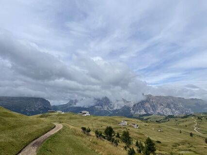 Foto von Klaus Liepert entlang der Tour