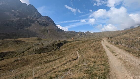 Foto von Stefano Manzoni entlang der Tour