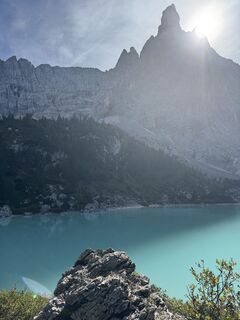 Photo de Ben le long du parcours