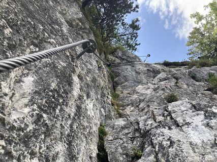 Photo de Christian Spielmann le long du parcours