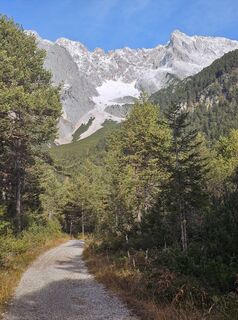 Foto von Nadja Schreiber entlang der Tour