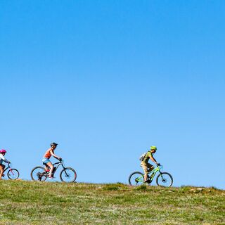 Mountainbiken auf der Lausetta