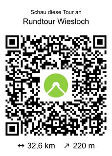 QR-Code direkt zur Tour bei komoot