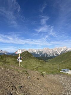 Foto von Luciano Sandri entlang der Tour