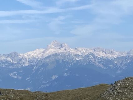 Foto von Cornelia Egger entlang der Tour