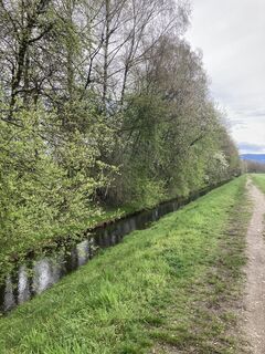 Foto von Kilian Widmann entlang der Tour