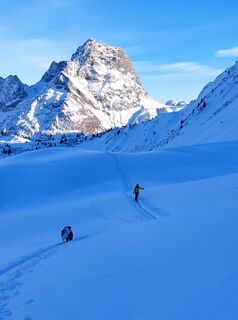 Fotografia z Hannes Derold na trase