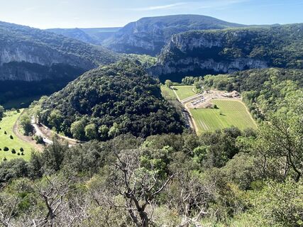 Zdjęcie z Mario Spalinger wzdłuż trasy