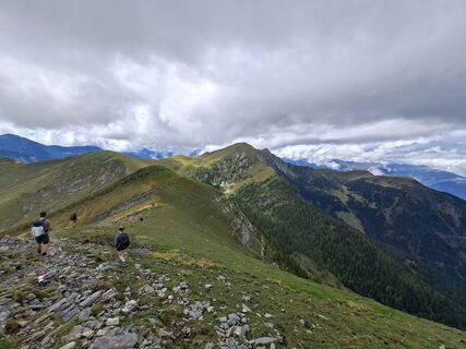 Foto de Johann HÖRZER a lo largo del recorrido