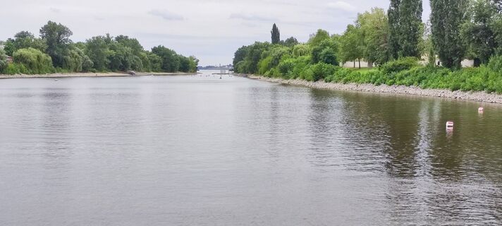 Foto von Mária Borsos entlang der Tour