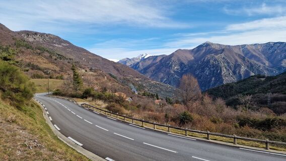 Fotografia z Fabrizi Mellano na trase