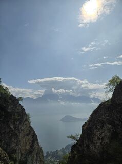 Foto von Francesca Semeraro entlang der Tour
