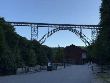 Foto de Hans-Martin Kühn a lo largo del recorrido
